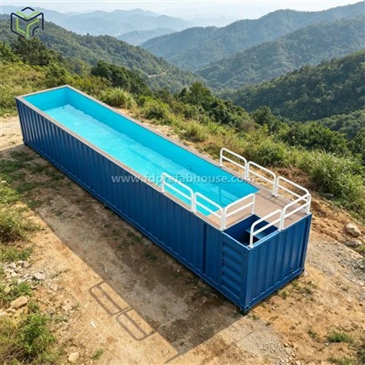 Piscina de contenidors d'enviament de 40 peus EUA